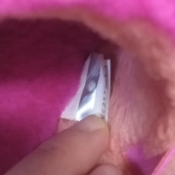 UGG Disco Pink and Orange Fluffy Platforms - Picture 5 of 6